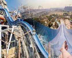 The park also has highest roller coaster which is called Jebel Drop. (Be careful if you are a heart patient!)
